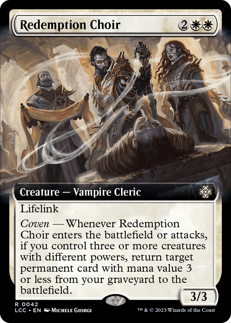 Redemption Choir (Extended Art) [The Lost Caverns of Ixalan Commander] | Empire Gaming NC