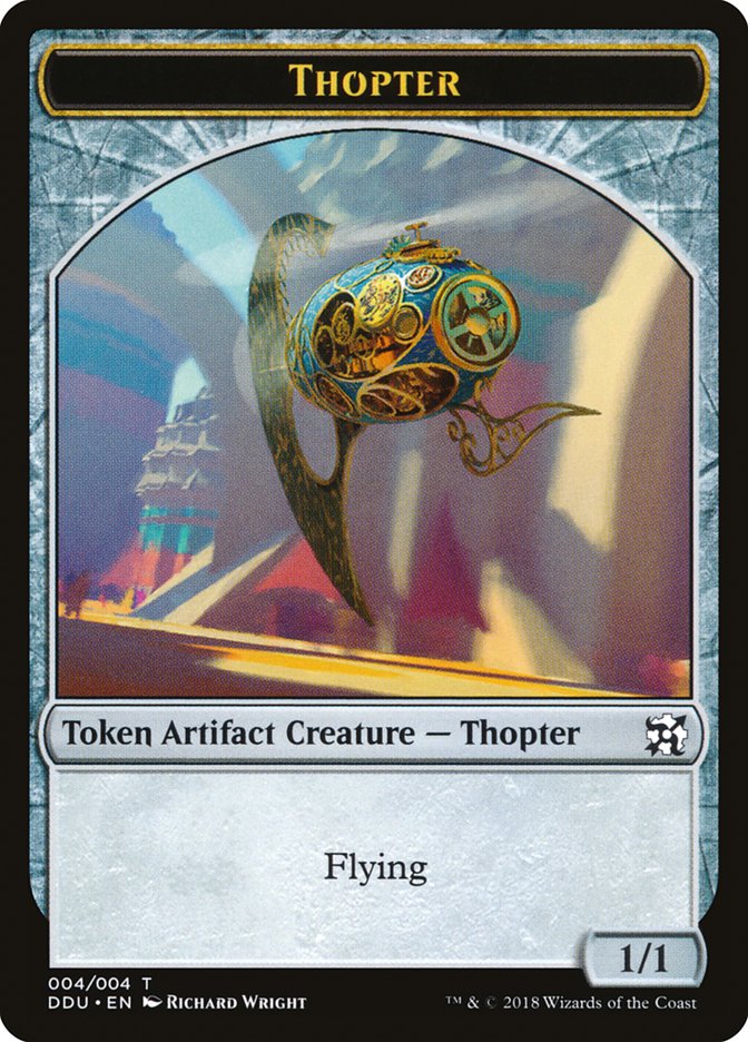 Thopter (004/004) [Duel Decks: Elves vs. Inventors Tokens] | Empire Gaming NC