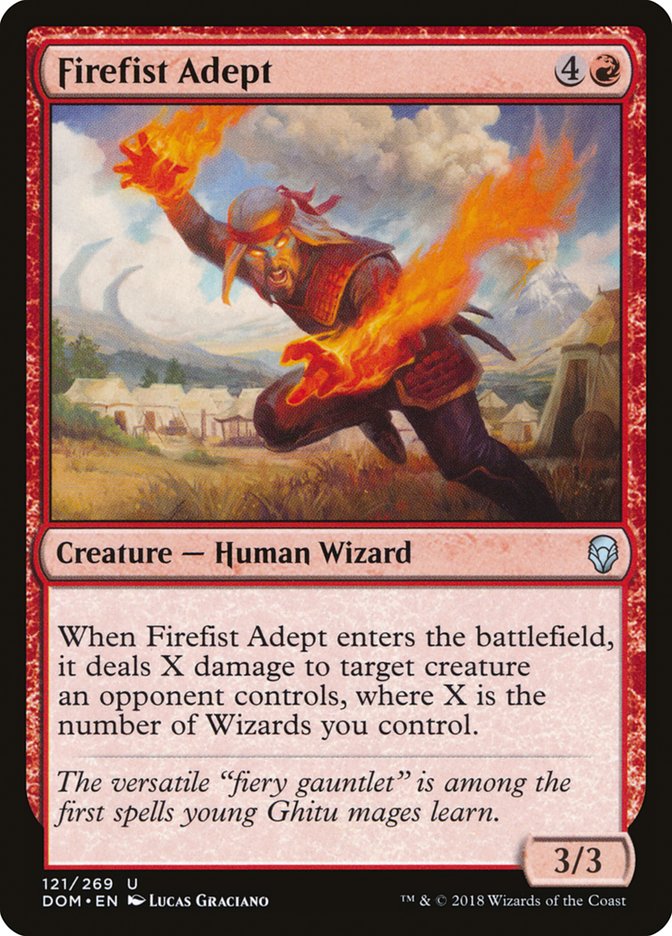 Firefist Adept [Dominaria] | Empire Gaming NC