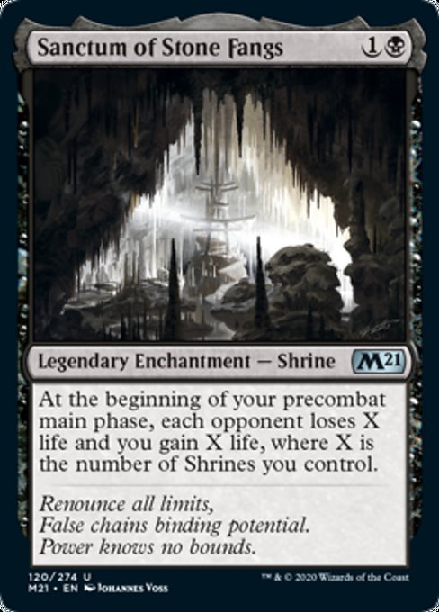 Sanctum of Stone Fangs [Core Set 2021] | Empire Gaming NC