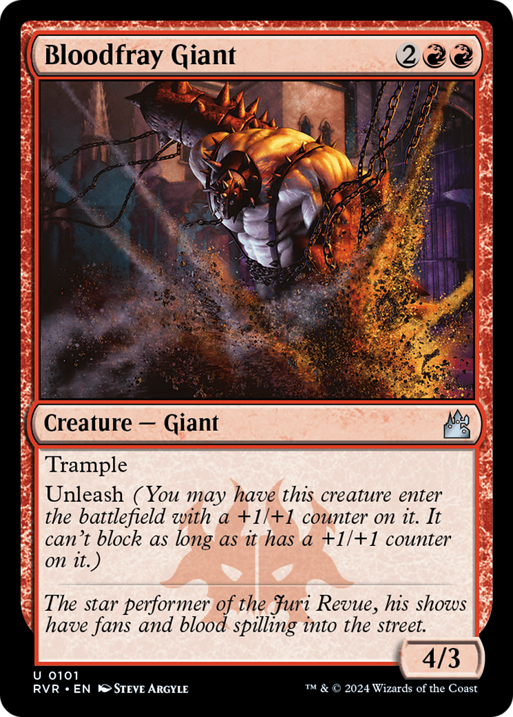 Bloodfray Giant [Ravnica Remastered] | Empire Gaming NC