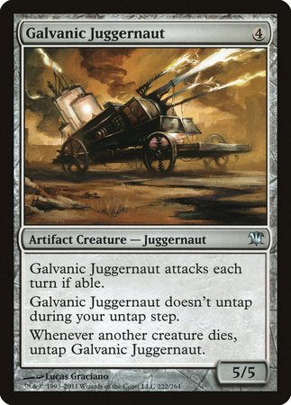 Galvanic Juggernaut [Innistrad] | Empire Gaming NC