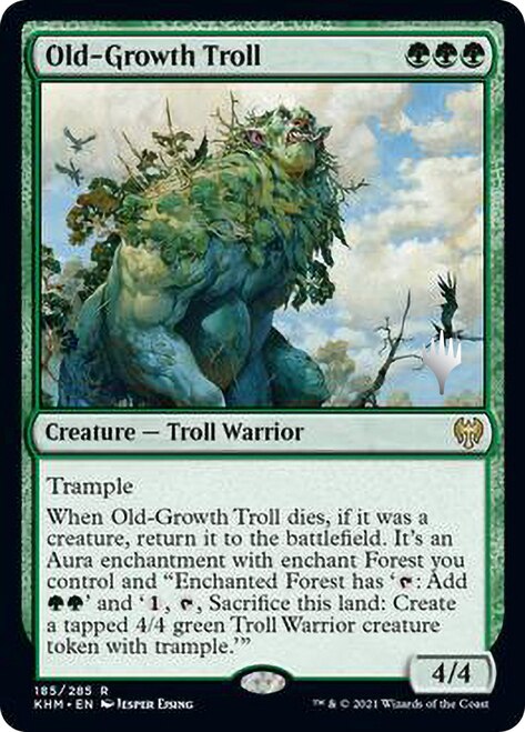 Old-Growth Troll [Kaldheim Promo Pack] | Empire Gaming NC