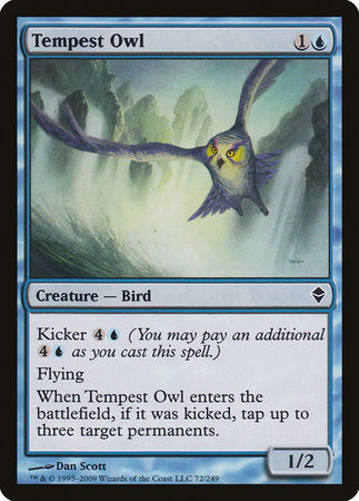 Tempest Owl [Zendikar] | Empire Gaming NC