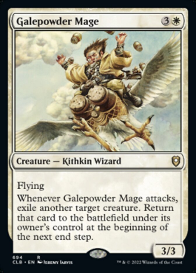 Galepowder Mage [Commander Legends: Battle for Baldur's Gate] | Empire Gaming NC