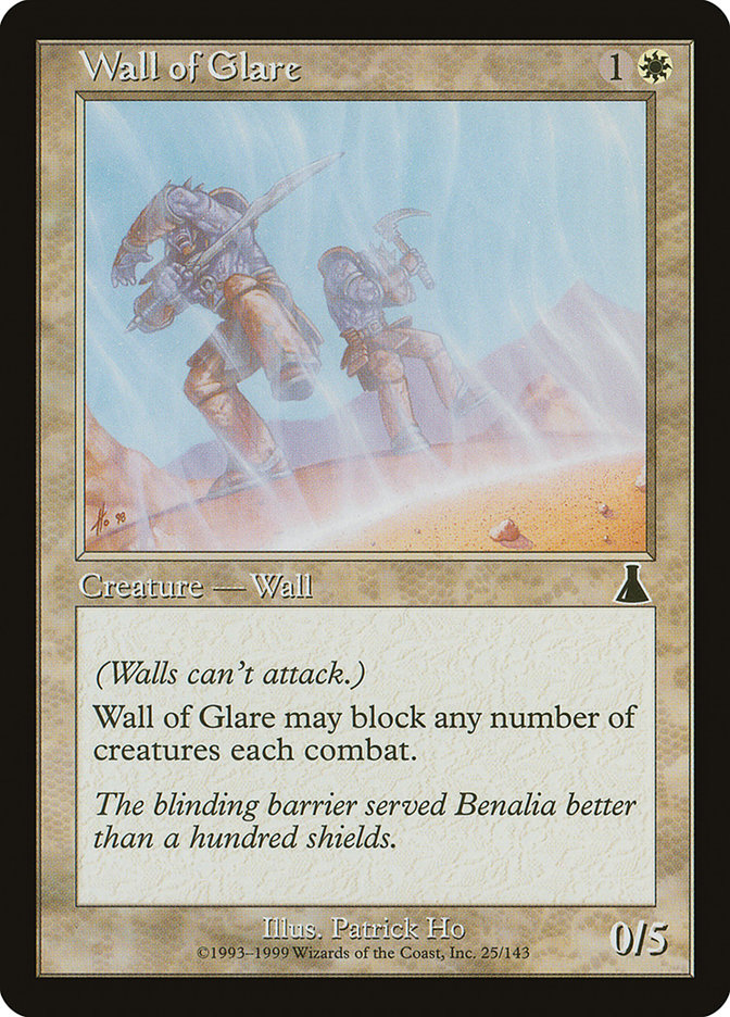 Wall of Glare [Urza's Destiny] | Empire Gaming NC