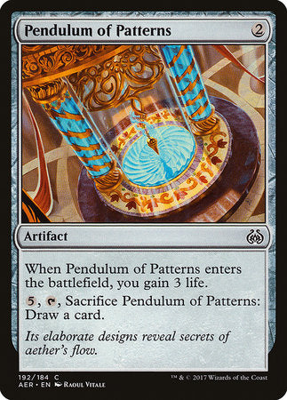 Pendulum of Patterns [Aether Revolt] | Empire Gaming NC