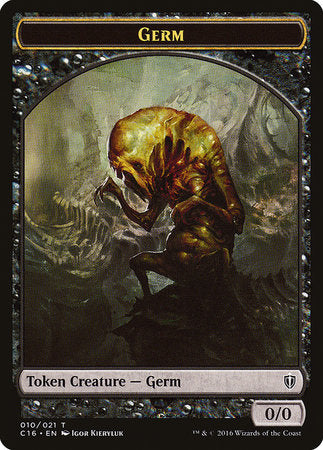 Germ // Spirit (White) Double-sided Token [Commander 2016 Tokens] | Empire Gaming NC