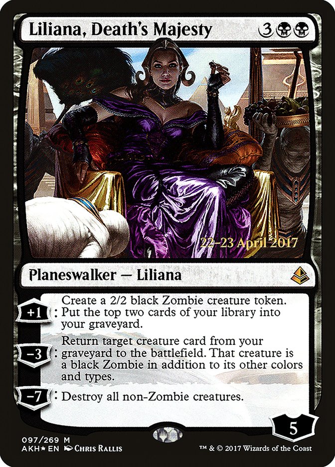 Liliana, Death's Majesty [Amonkhet Promos] | Empire Gaming NC