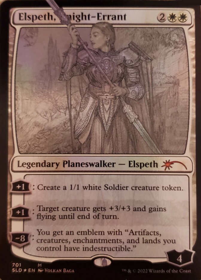 Elspeth, Knight-Errant (Sketch) [Secret Lair Drop Promos] | Empire Gaming NC