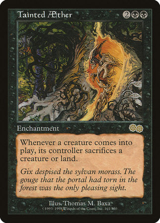 Tainted Aether [Urza's Saga] | Empire Gaming NC