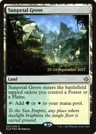 Sunpetal Grove [Ixalan Promos] | Empire Gaming NC