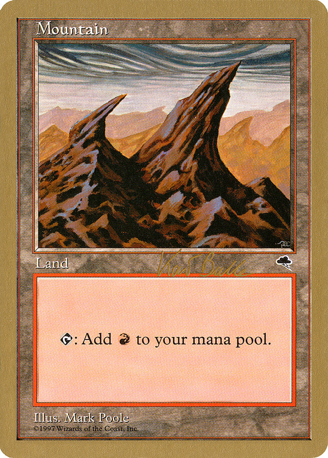 Mountain (kb344) (Kai Budde) [World Championship Decks 1999] | Empire Gaming NC