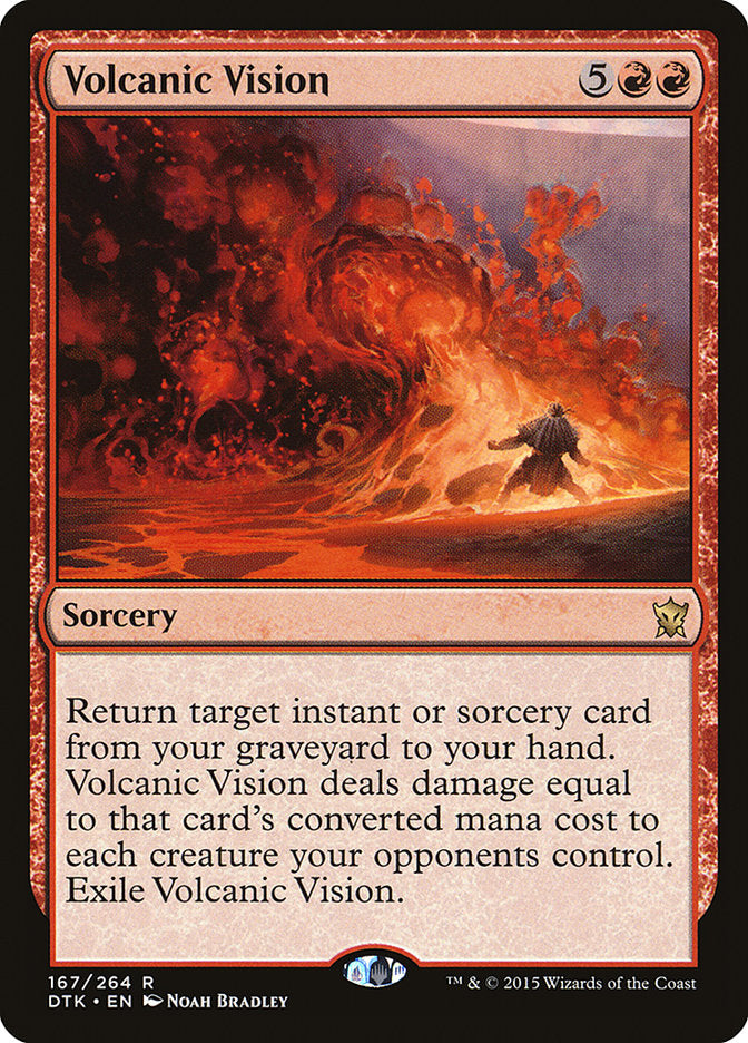 Volcanic Vision [Dragons of Tarkir] | Empire Gaming NC