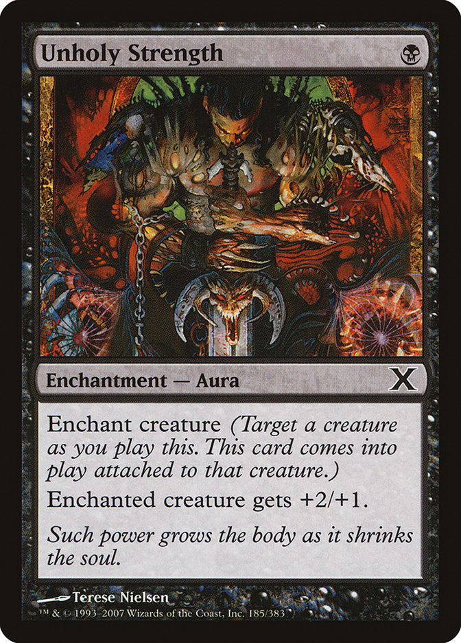 Unholy Strength [Tenth Edition] | Empire Gaming NC