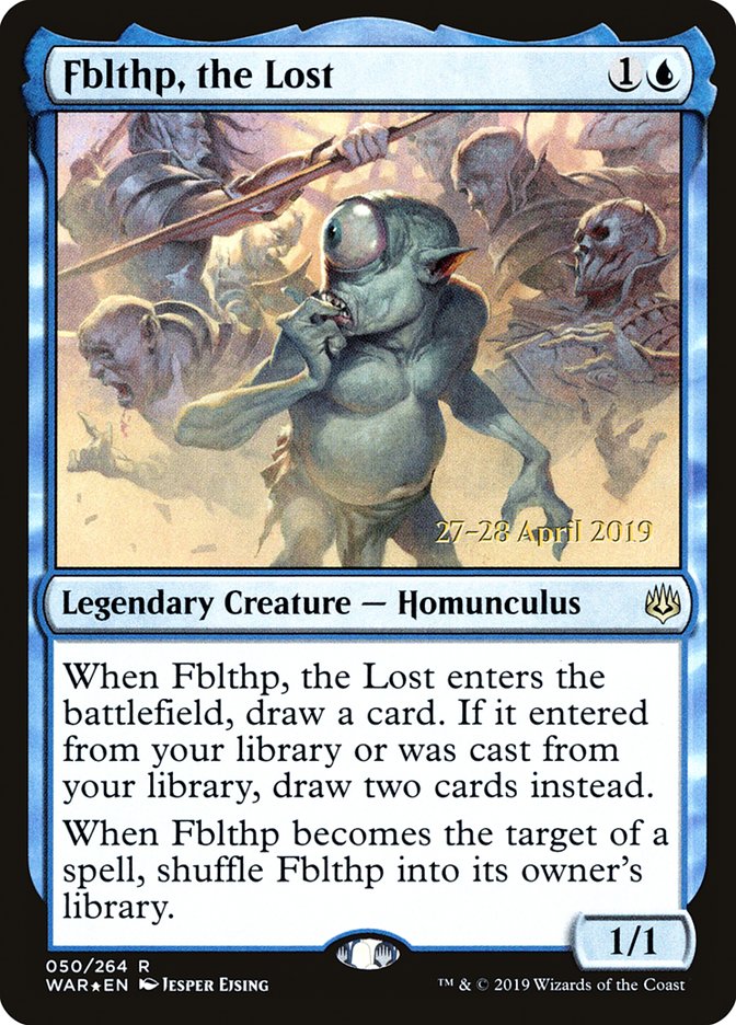 Fblthp, the Lost  [War of the Spark Prerelease Promos] | Empire Gaming NC