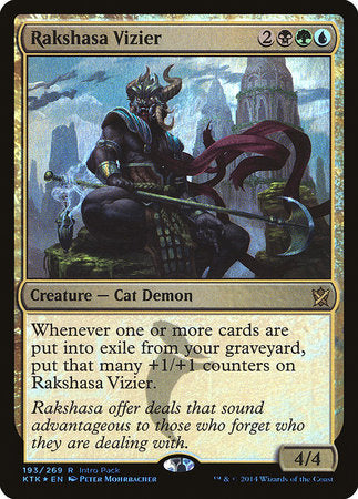 Rakshasa Vizier [Khans of Tarkir Promos] | Empire Gaming NC