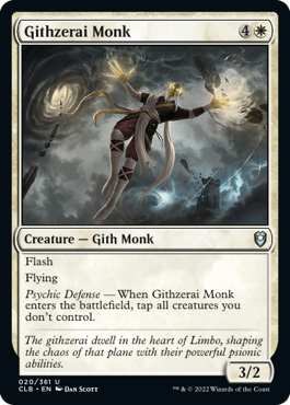 Githzerai Monk [Commander Legends: Battle for Baldur's Gate] | Empire Gaming NC