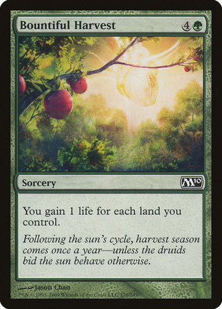 Bountiful Harvest [Magic 2010] | Empire Gaming NC