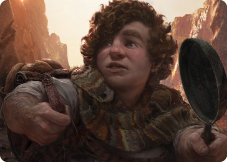 Sam, Loyal Attendant Art Card [The Lord of the Rings: Tales of Middle-earth Art Series] | Empire Gaming NC