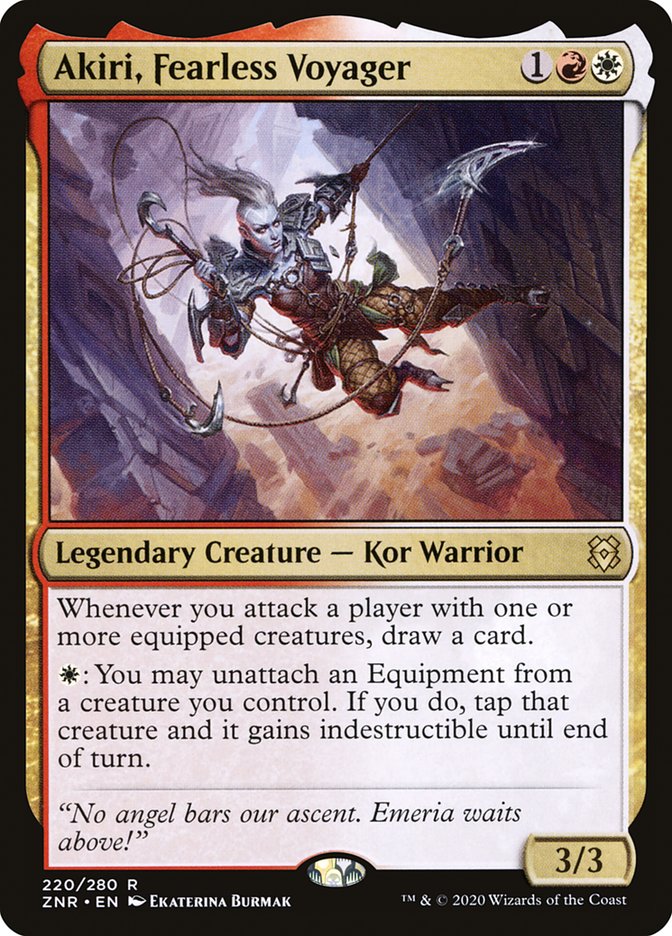 Akiri, Fearless Voyager [Zendikar Rising] | Empire Gaming NC