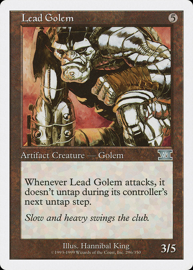 Lead Golem [Classic Sixth Edition] | Empire Gaming NC