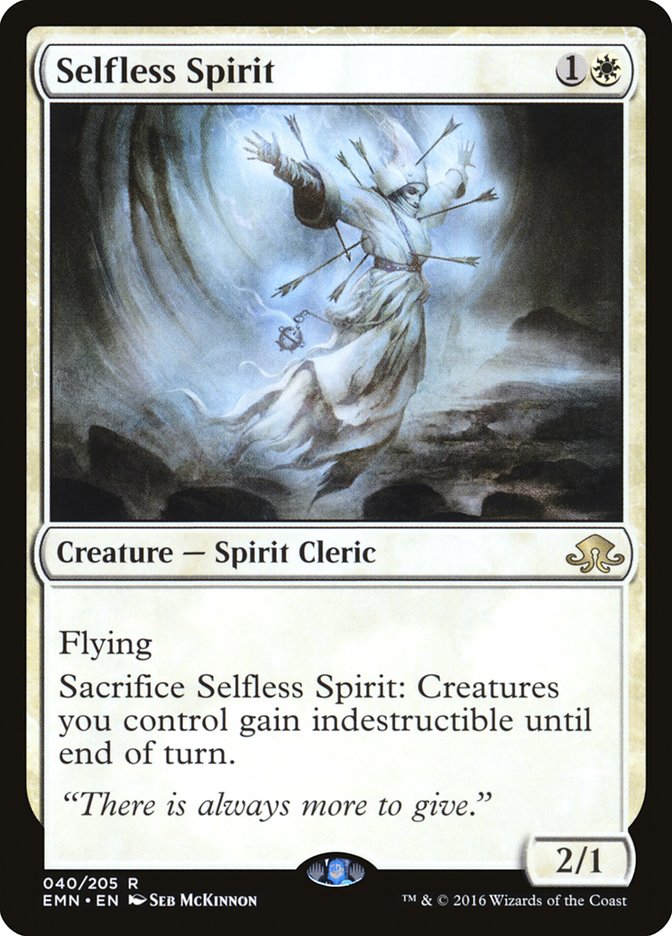 Selfless Spirit [Eldritch Moon] | Empire Gaming NC