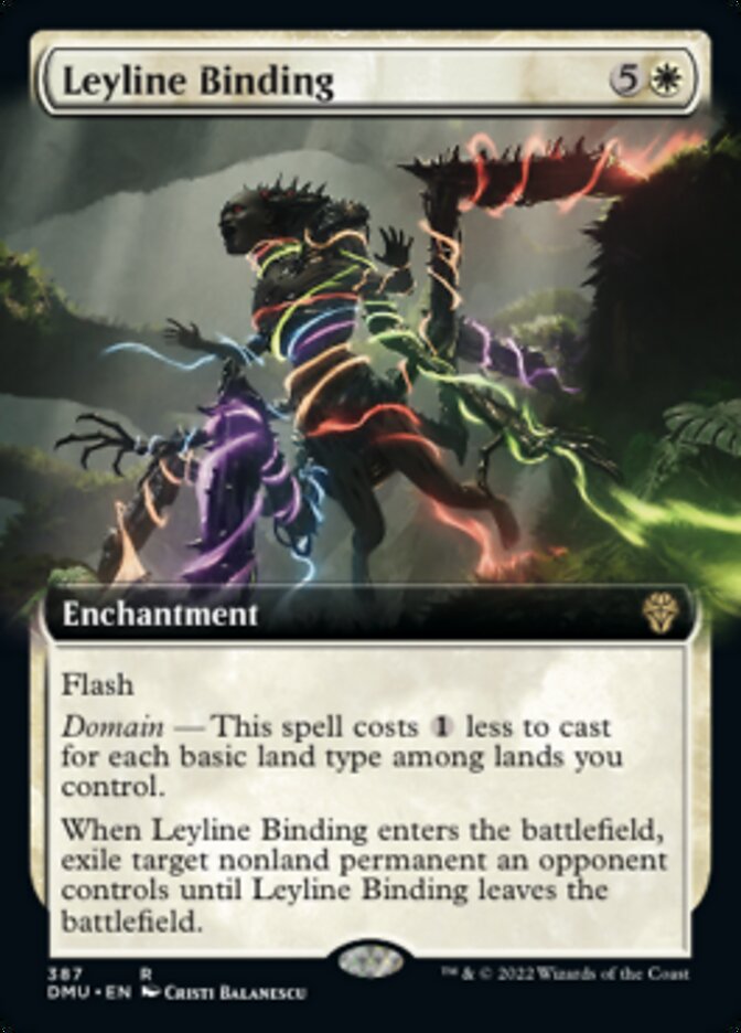 Leyline Binding (Extended Art) [Dominaria United] | Empire Gaming NC