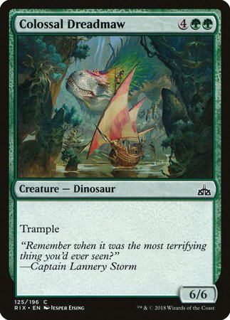 Colossal Dreadmaw [Rivals of Ixalan] | Empire Gaming NC