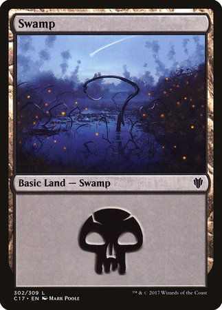 Swamp (302) [Commander 2017] | Empire Gaming NC