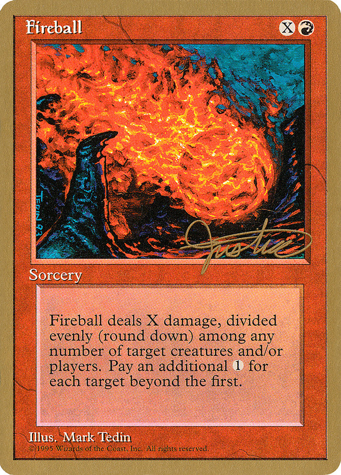 Fireball (Mark Justice) [Pro Tour Collector Set] | Empire Gaming NC