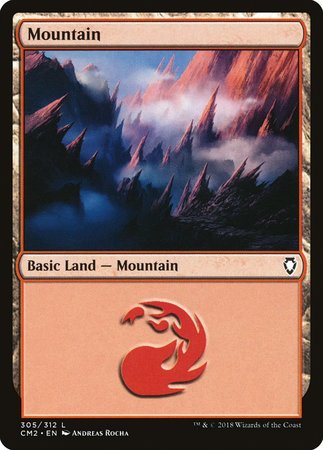 Mountain (305) [Commander Anthology Volume II] | Empire Gaming NC