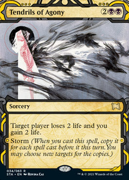 Tendrils of Agony (Etched Foil) [Strixhaven Mystical Archive] | Empire Gaming NC