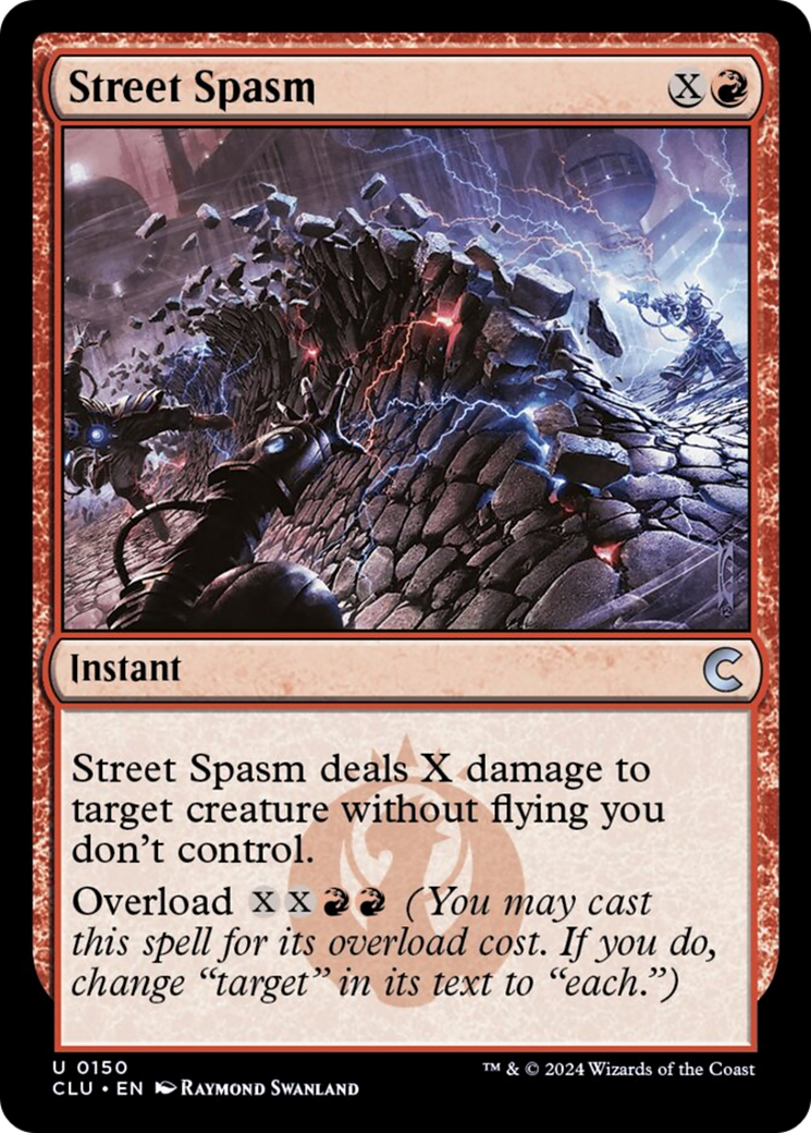Street Spasm [Ravnica: Clue Edition] | Empire Gaming NC