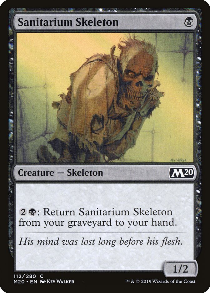 Sanitarium Skeleton [Core Set 2020] | Empire Gaming NC