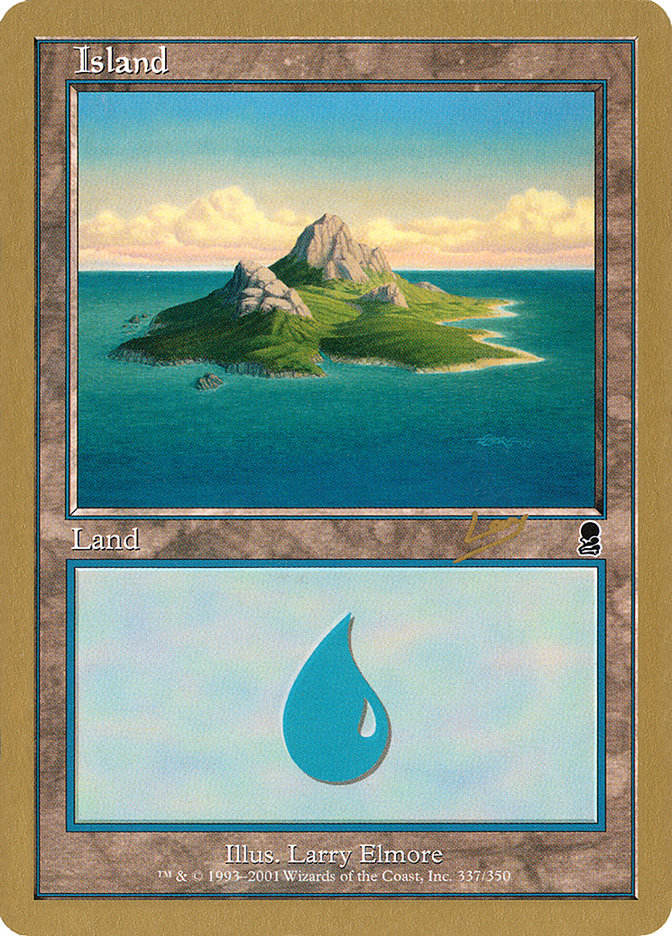 Island (rl337) (Raphael Levy) [World Championship Decks 2002] | Empire Gaming NC