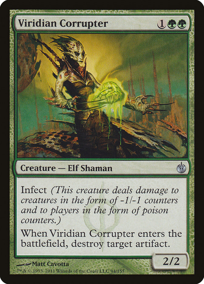 Viridian Corrupter [Mirrodin Besieged] | Empire Gaming NC