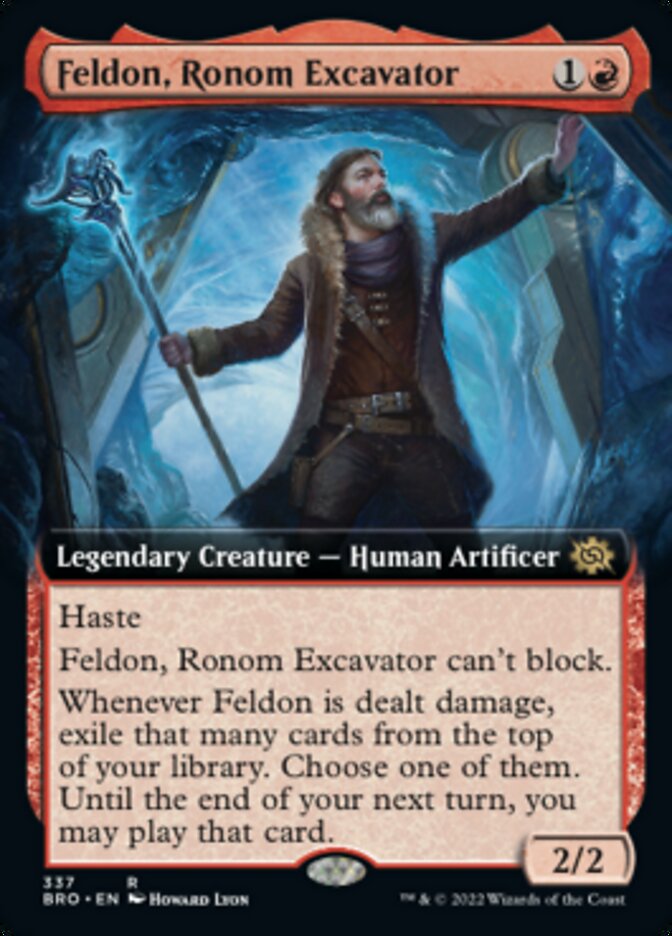 Feldon, Ronom Excavator (Extended Art) [The Brothers' War] | Empire Gaming NC