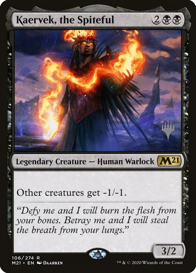 Kaervek, the Spiteful (Promo Pack) [Core Set 2021 Promos] | Empire Gaming NC