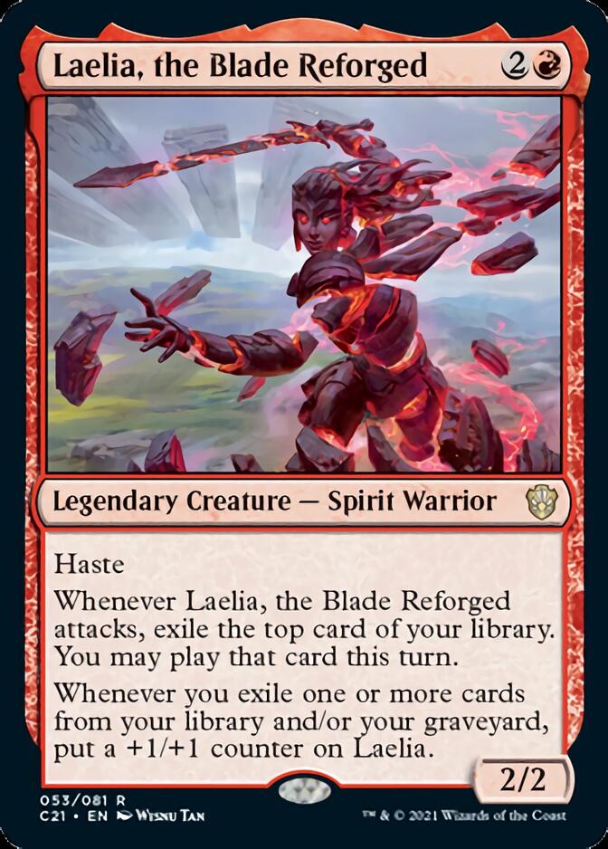 Laelia, the Blade Reforged [Commander 2021] | Empire Gaming NC