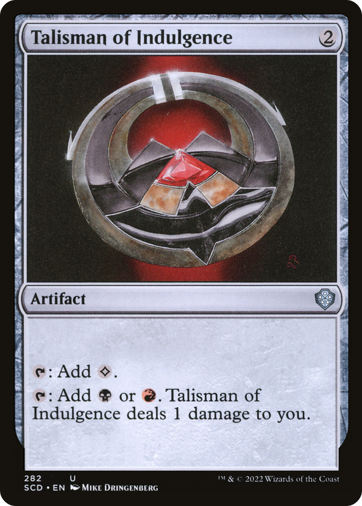 Talisman of Indulgence [Starter Commander Decks] | Empire Gaming NC