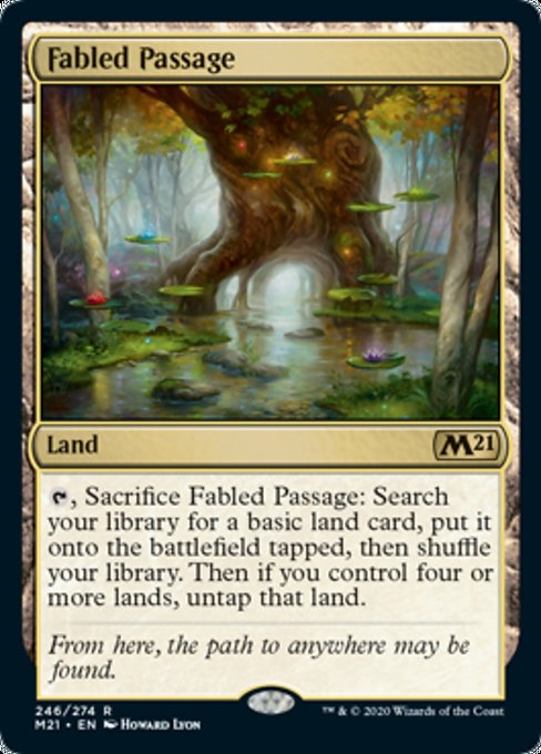 Fabled Passage [Core Set 2021] | Empire Gaming NC