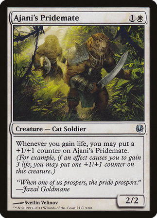 Ajani's Pridemate [Duel Decks: Ajani vs. Nicol Bolas] | Empire Gaming NC