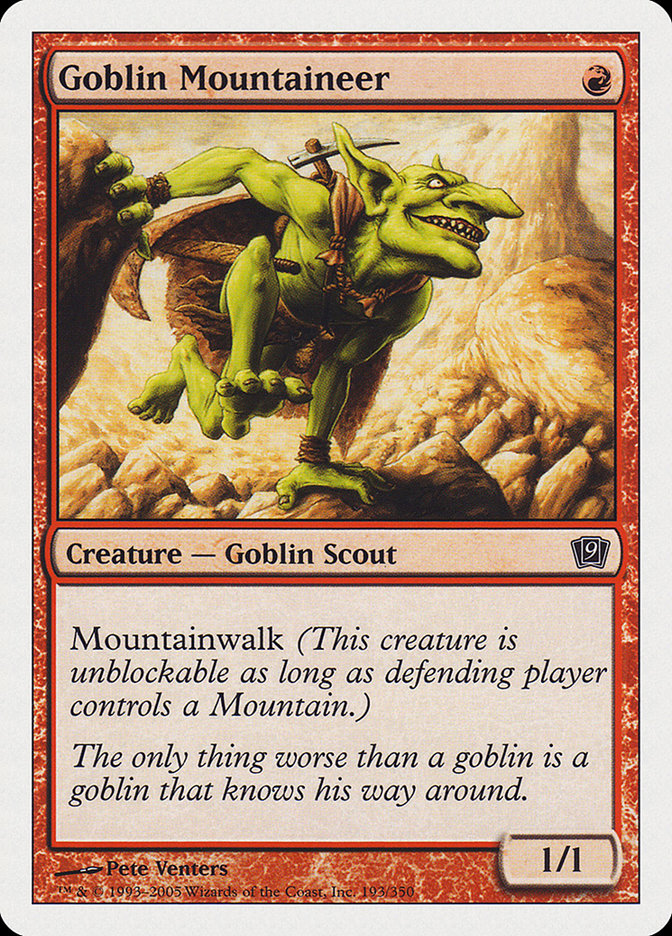 Goblin Mountaineer [Ninth Edition] | Empire Gaming NC