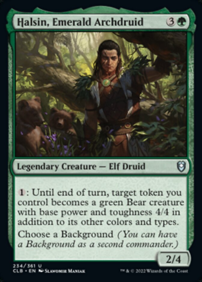 Halsin, Emerald Archdruid [Commander Legends: Battle for Baldur's Gate] | Empire Gaming NC