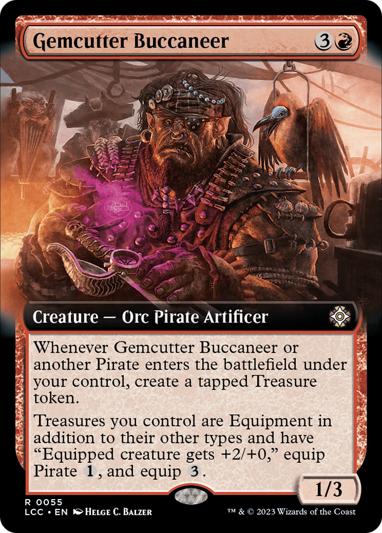 Gemcutter Buccaneer (Extended Art) [The Lost Caverns of Ixalan Commander] | Empire Gaming NC