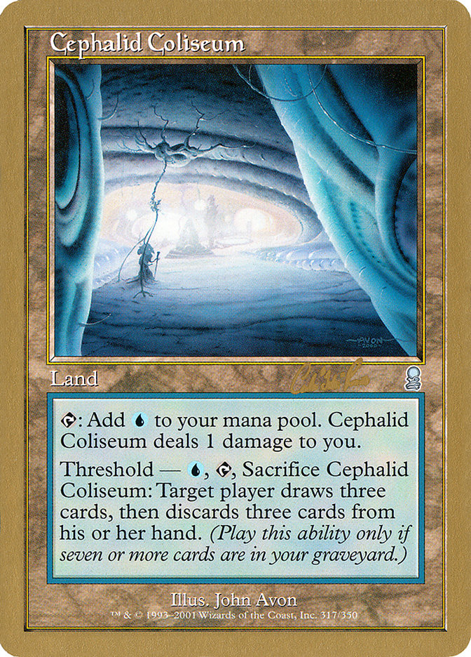 Cephalid Coliseum (Carlos Romao) [World Championship Decks 2002] | Empire Gaming NC