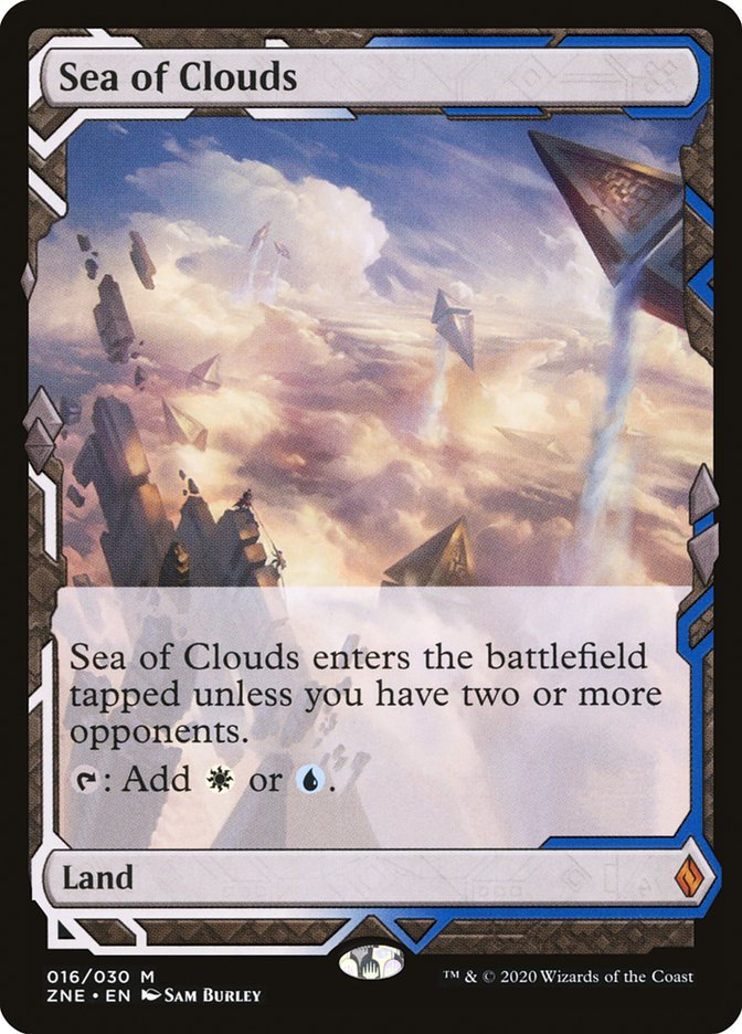 Sea of Clouds (Expeditions) [Zendikar Rising Expeditions] | Empire Gaming NC