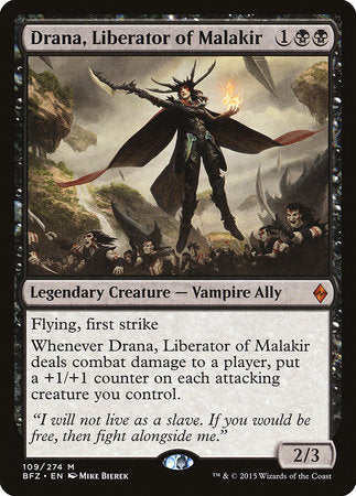 Drana, Liberator of Malakir [Battle for Zendikar] | Empire Gaming NC