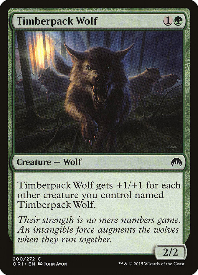 Timberpack Wolf [Magic Origins] | Empire Gaming NC